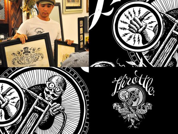 Throttle. X FustyWorks - Tee